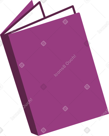 open burgundy book Illustration in PNG, SVG