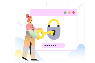Password protection PNG, SVG
