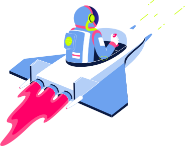 astronaut driving a spaceship PNG, SVG