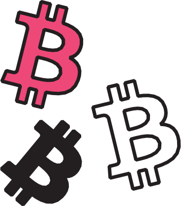 bitcoins PNG, SVG