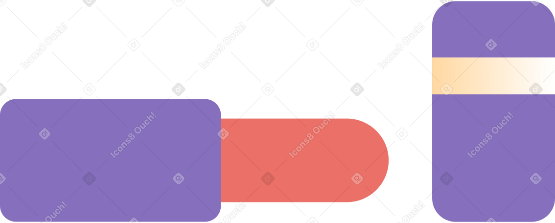Batom vermelho com tampa PNG, SVG