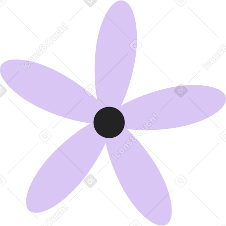 tropical flower PNG, SVG