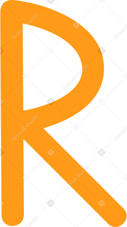 r yellow PNG, SVG