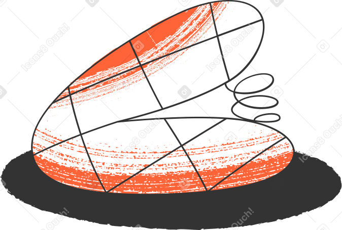 Trampoline avec ombre PNG, SVG