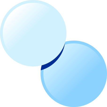 two circles Illustration in PNG, SVG