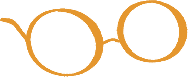 yellow round glasses PNG, SVG