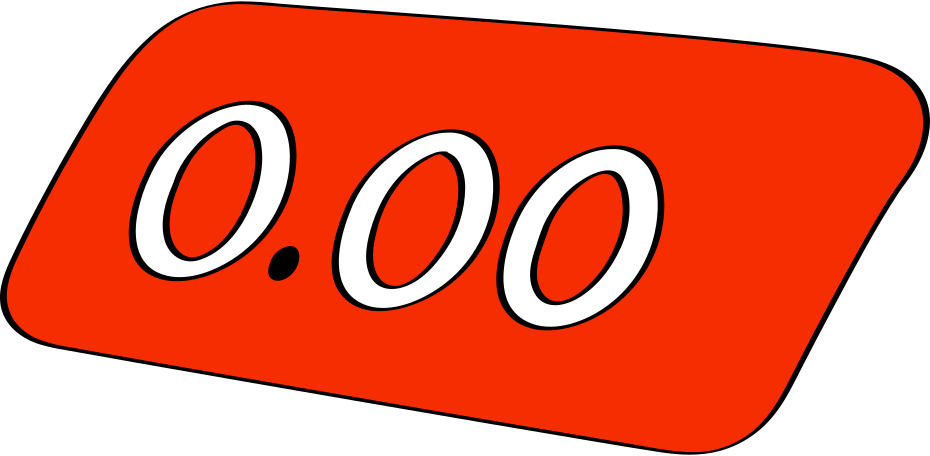numbers on the screen Illustration in PNG, SVG