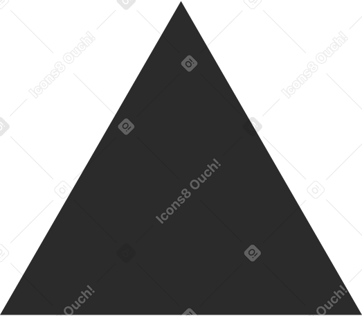 black triangle Illustration in PNG, SVG