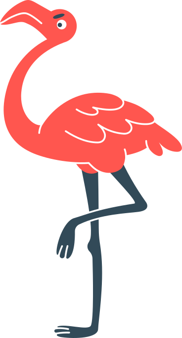 Flamingo в PNG, SVG