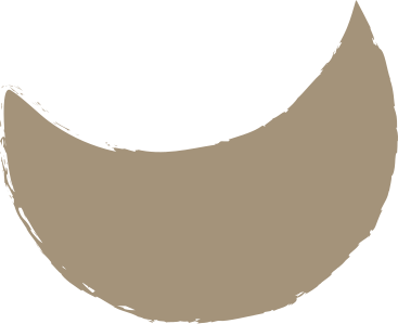 Grey crescent PNG, SVG