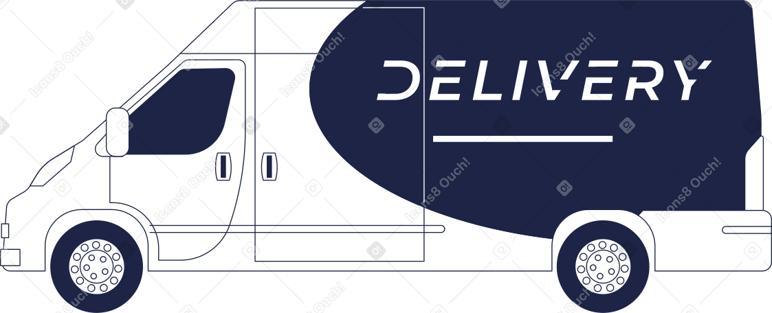 van delivery PNG、SVG