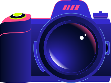 reflex blue camera PNG, SVG