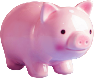 Piggy bank PNG, SVG