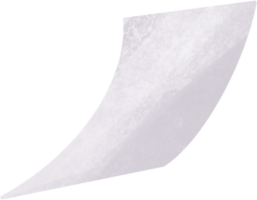 white curved piece of paper PNG, SVG