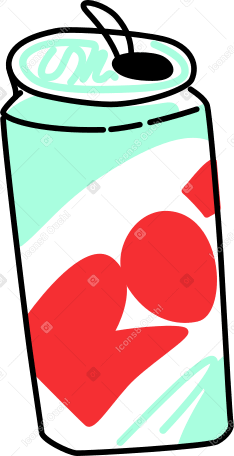 soda can PNG, SVG