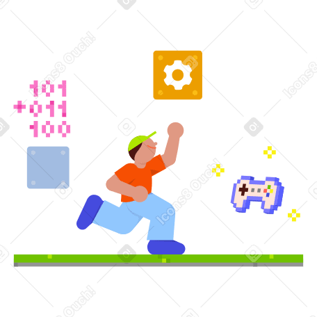 Game development and character design PNG, SVG