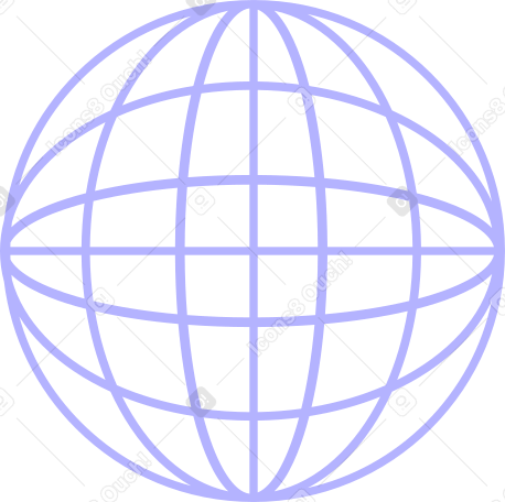 Lila globuszeichen PNG, SVG