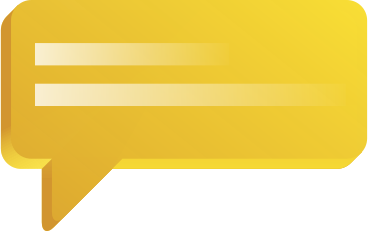 黄色气泡框 PNG, SVG