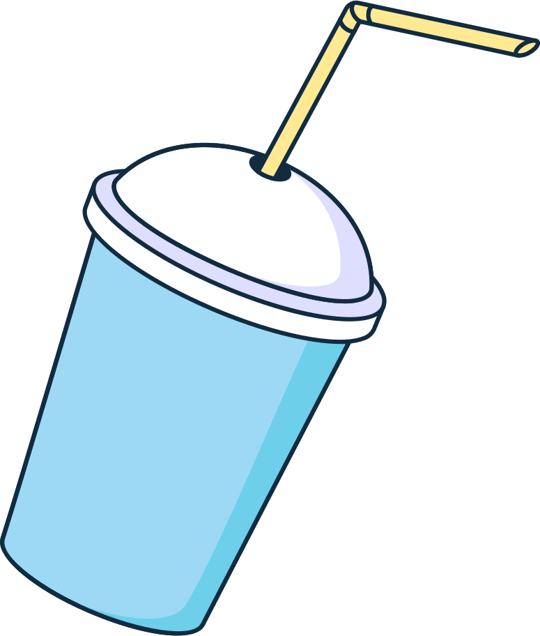 milk cocktail Illustration in PNG, SVG