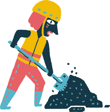 digging PNG, SVG