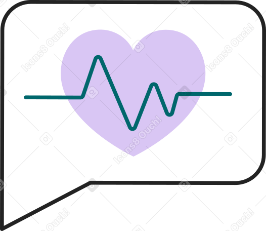 heart rate monitoring Illustration in PNG, SVG