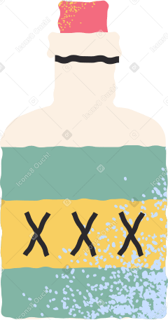 giftflasche PNG, SVG