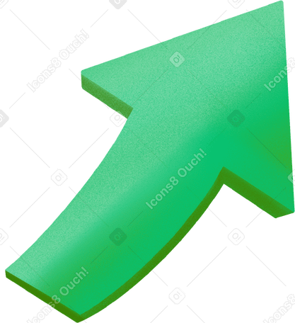 green arrow PNG、SVG