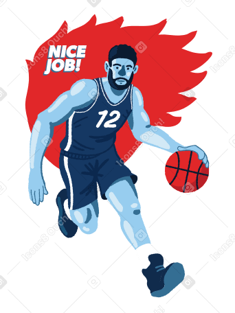 Giocatore di pallacanestro PNG, SVG