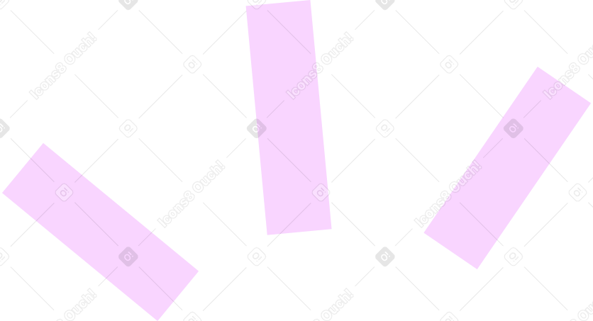 three pink lines PNG, SVG