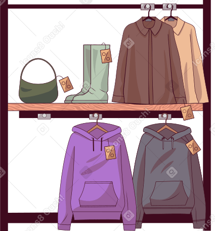 clothing stand PNG, SVG
