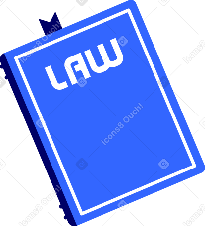 Юридическая книга в PNG, SVG