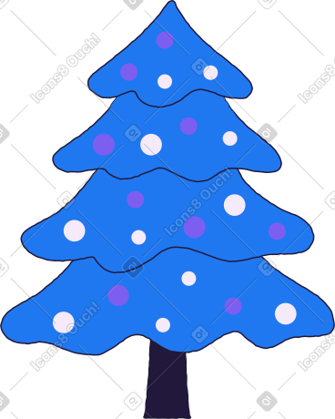 Christmas tree PNG, SVG