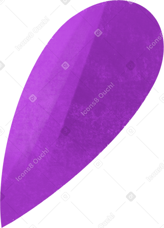 purple decorative drop PNG、SVG