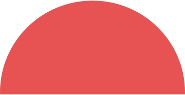 Semicircle red PNG, SVG