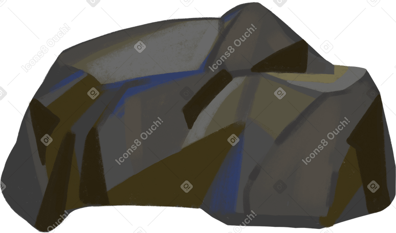 big stone Illustration in PNG, SVG
