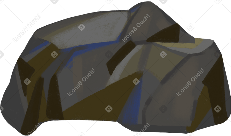 big stone PNG, SVG