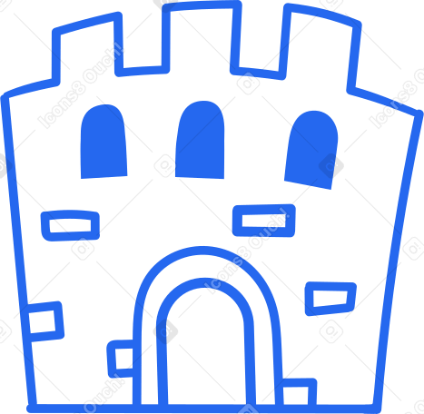 城堡 PNG, SVG
