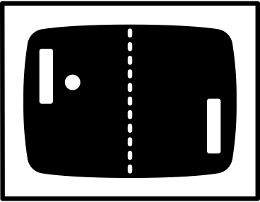 Tischtennis animierte Grafik in GIF, Lottie (JSON), AE