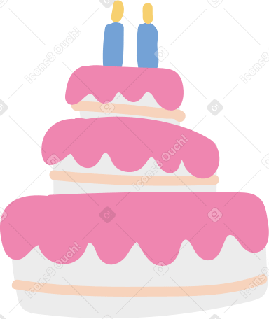 birthday cake PNG、SVG