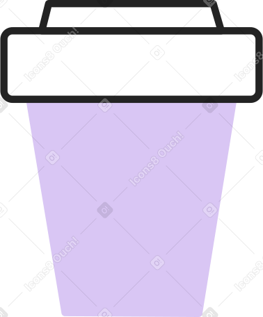 Paper cup Illustration in PNG, SVG
