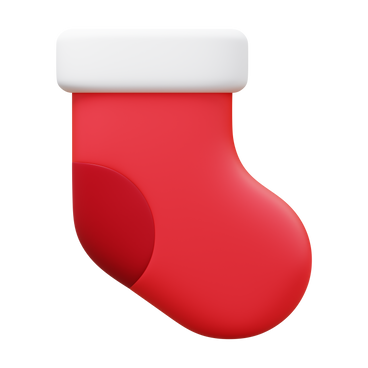 christmas stocking PNG, SVG