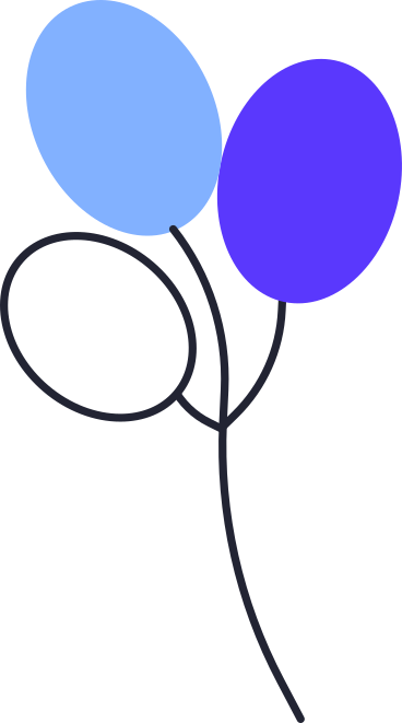 air balloons PNG, SVG