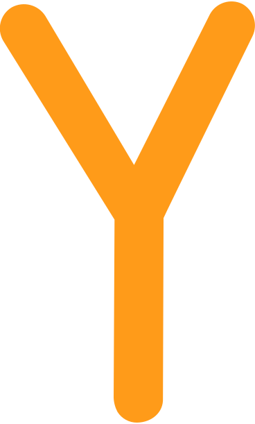 Y yellow PNG, SVG