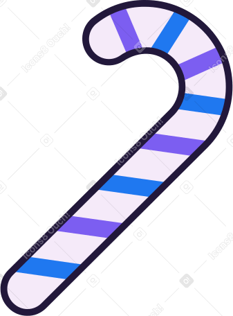 candy cane PNG、SVG