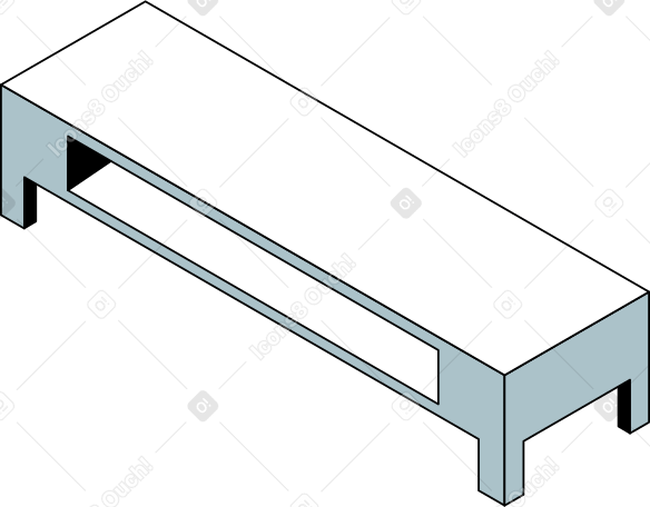 tv table PNG, SVG
