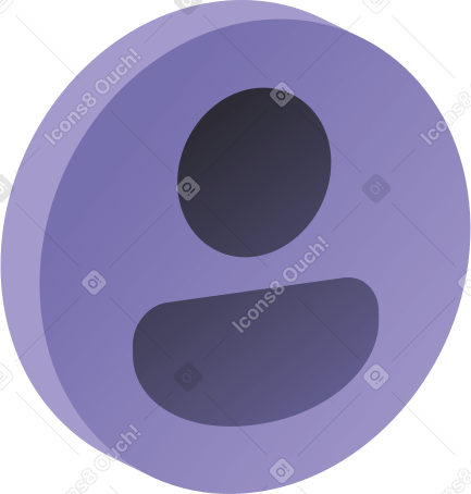 user icon 3d PNG, SVG