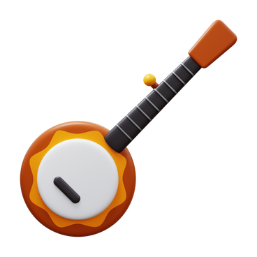 Banjo в PNG, SVG