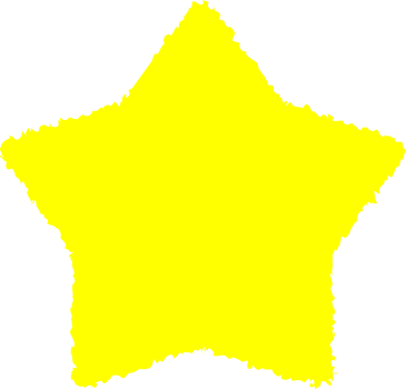 Stern gelb PNG, SVG