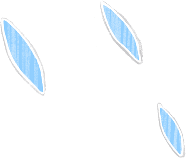 three blue drops PNG, SVG