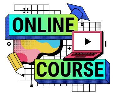 Оnline course with video tutorial PNG, SVG